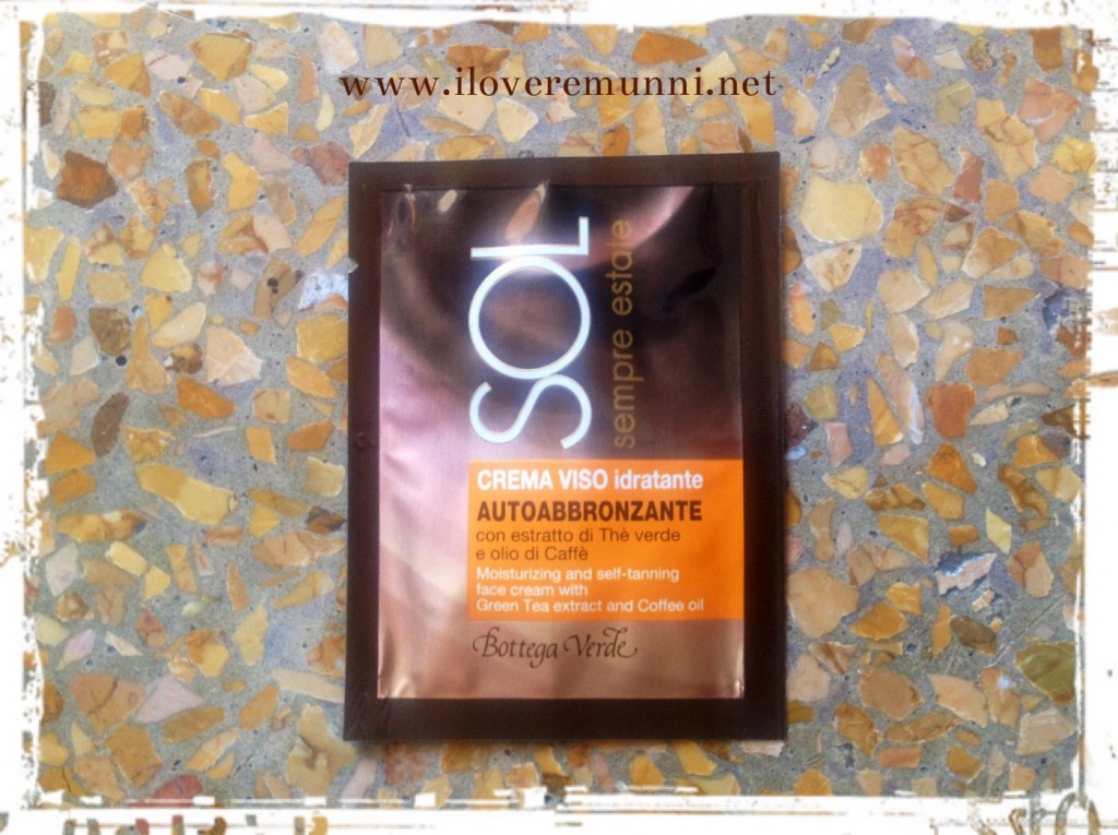 Crema-viso-autoabbronzante-bottega-verde-inci-opinione-recensione