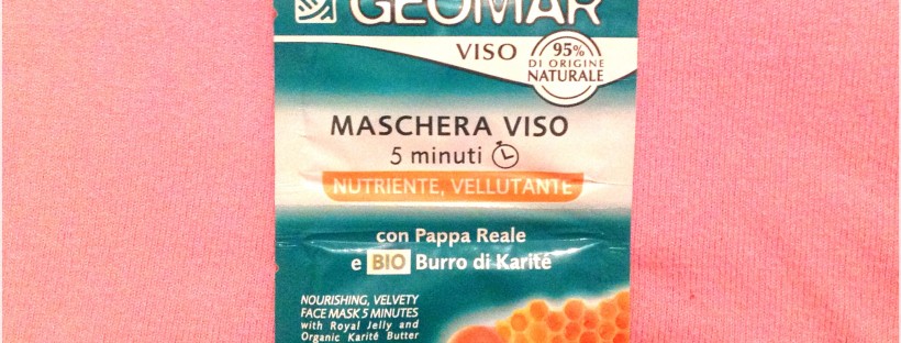 Geomar-maschera-viso-nutriente-recensione-opinione-inci