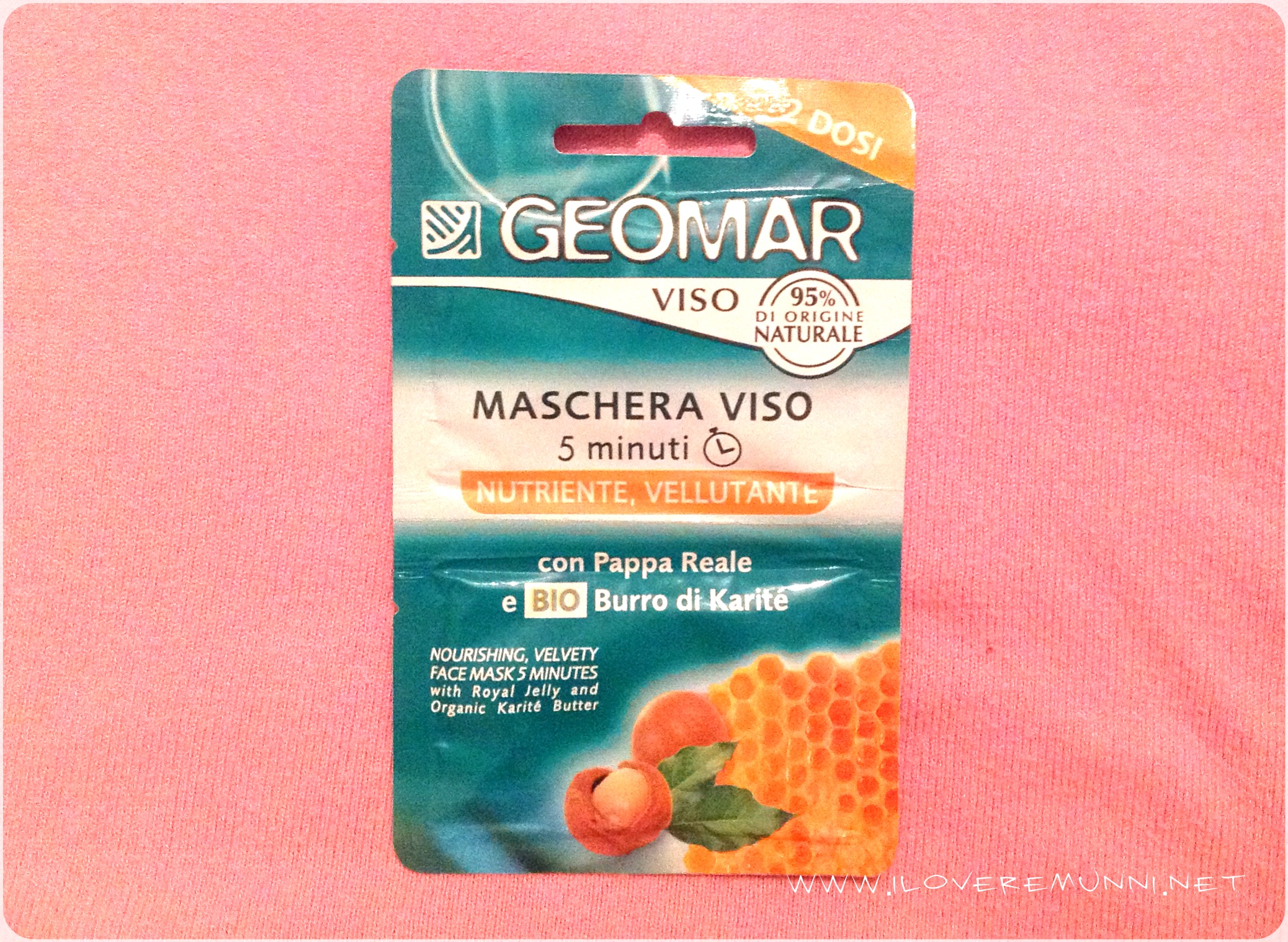 Geomar-maschera-viso-nutriente-recensione-opinione-inci