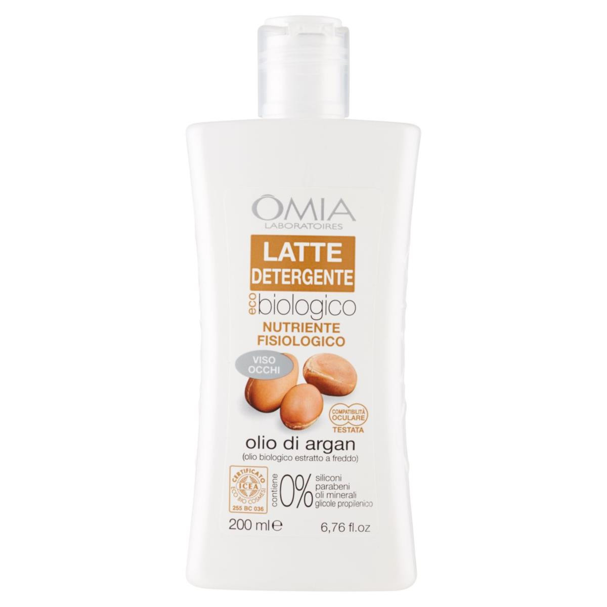 Omia-latte-detergente-olio-di-argan-opinione-inci-recensione